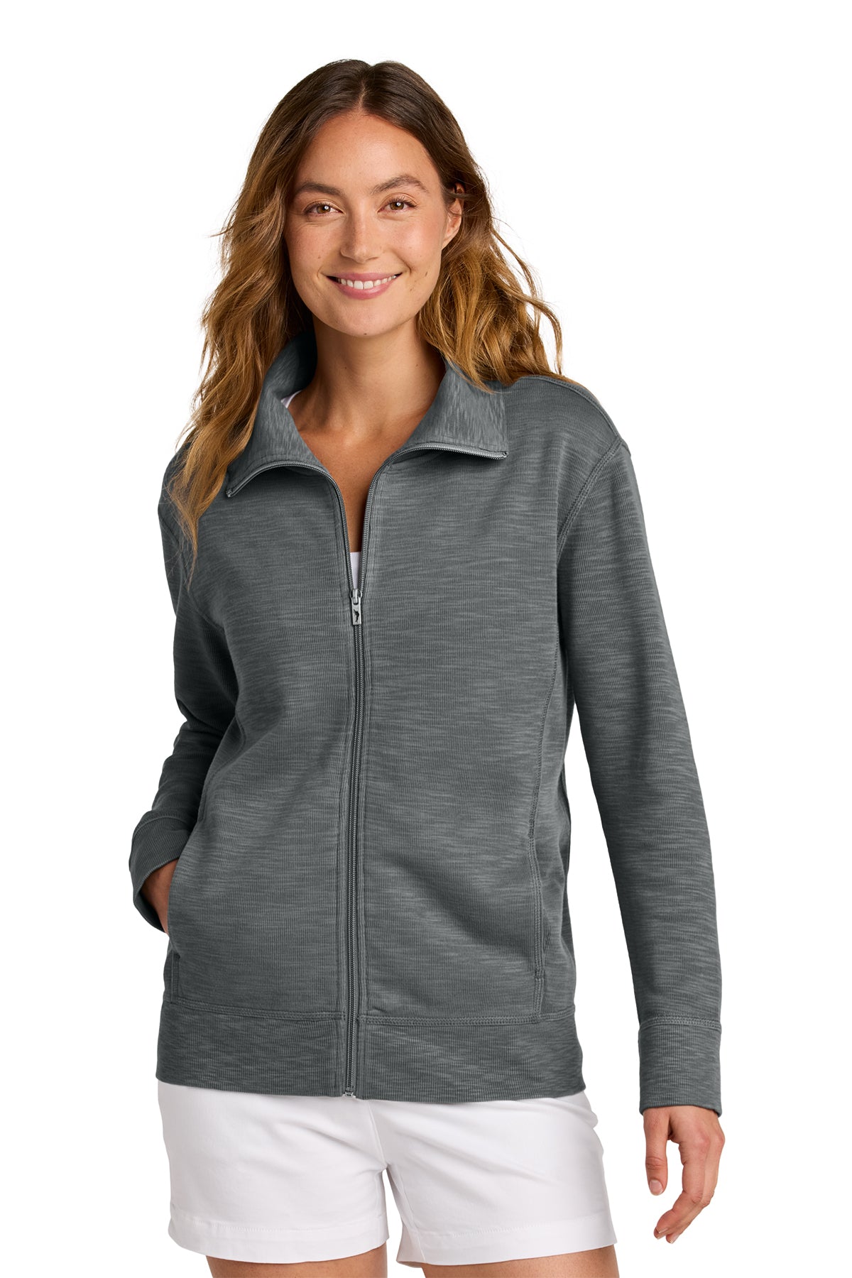 Tommy Bahama Women’s Tobago Bay Cave Grey Full-Zip SW221983TB