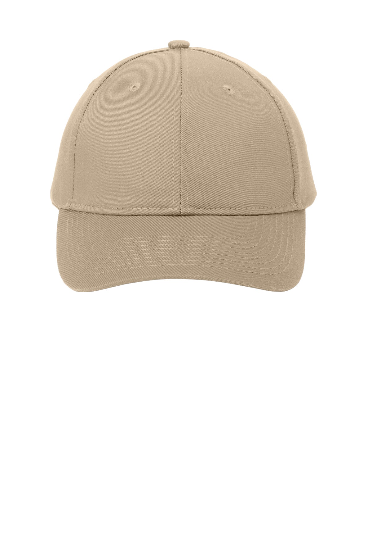 Port Authority Fine Twill Cap.C800. in the color khaki