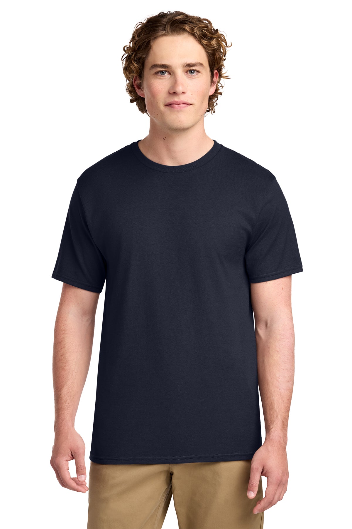 Port & Co PC150 Ring Spun Cotton Tee Shirt Navy