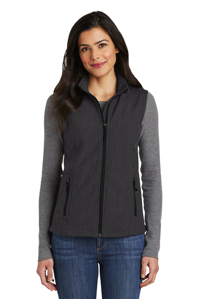 Port Authority Black Charcoal Heather