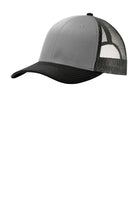 Port Authority Grey Steel/White