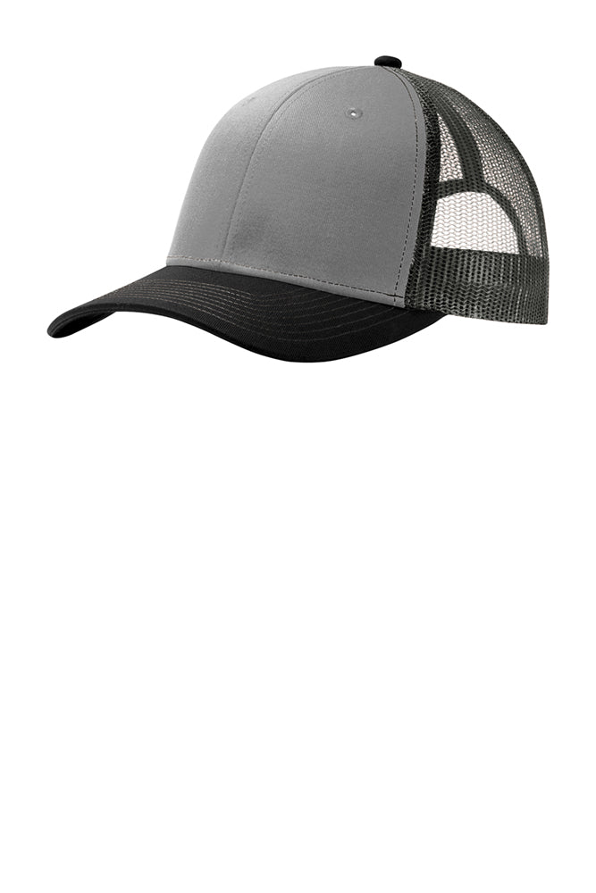 Port Authority Grey Steel/White