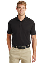 CornerStone Select Lightweight Snag-Proof Men's Black Polo CS418