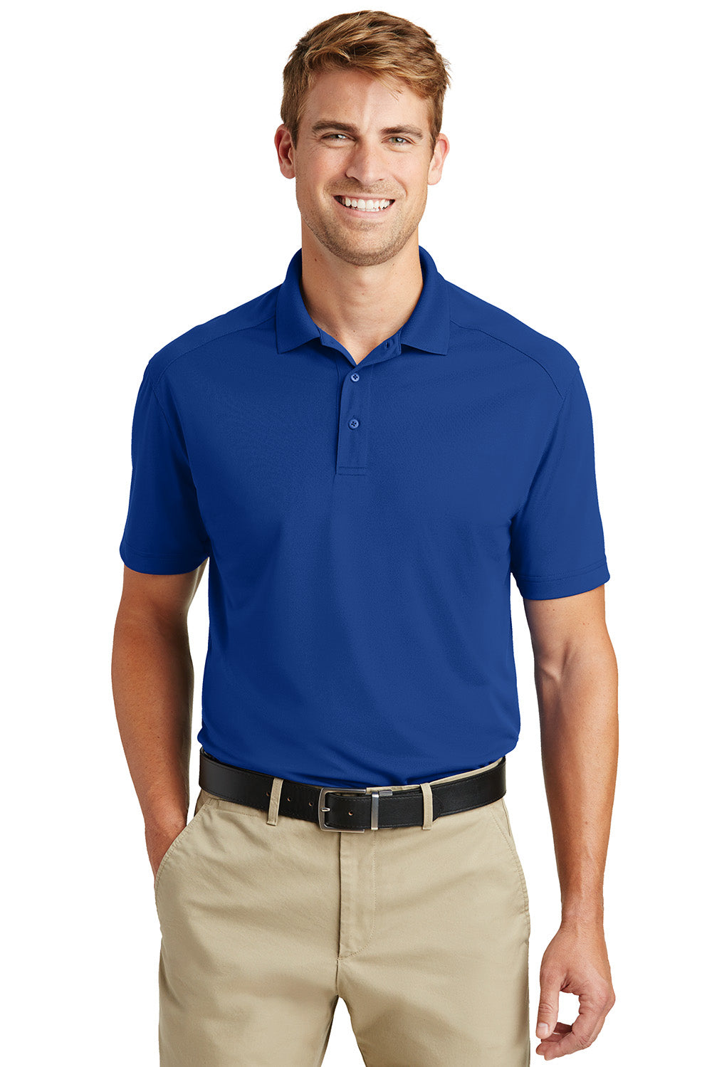 CornerStone Select Lightweight Snag-Proof Men's Royal Polo CS418