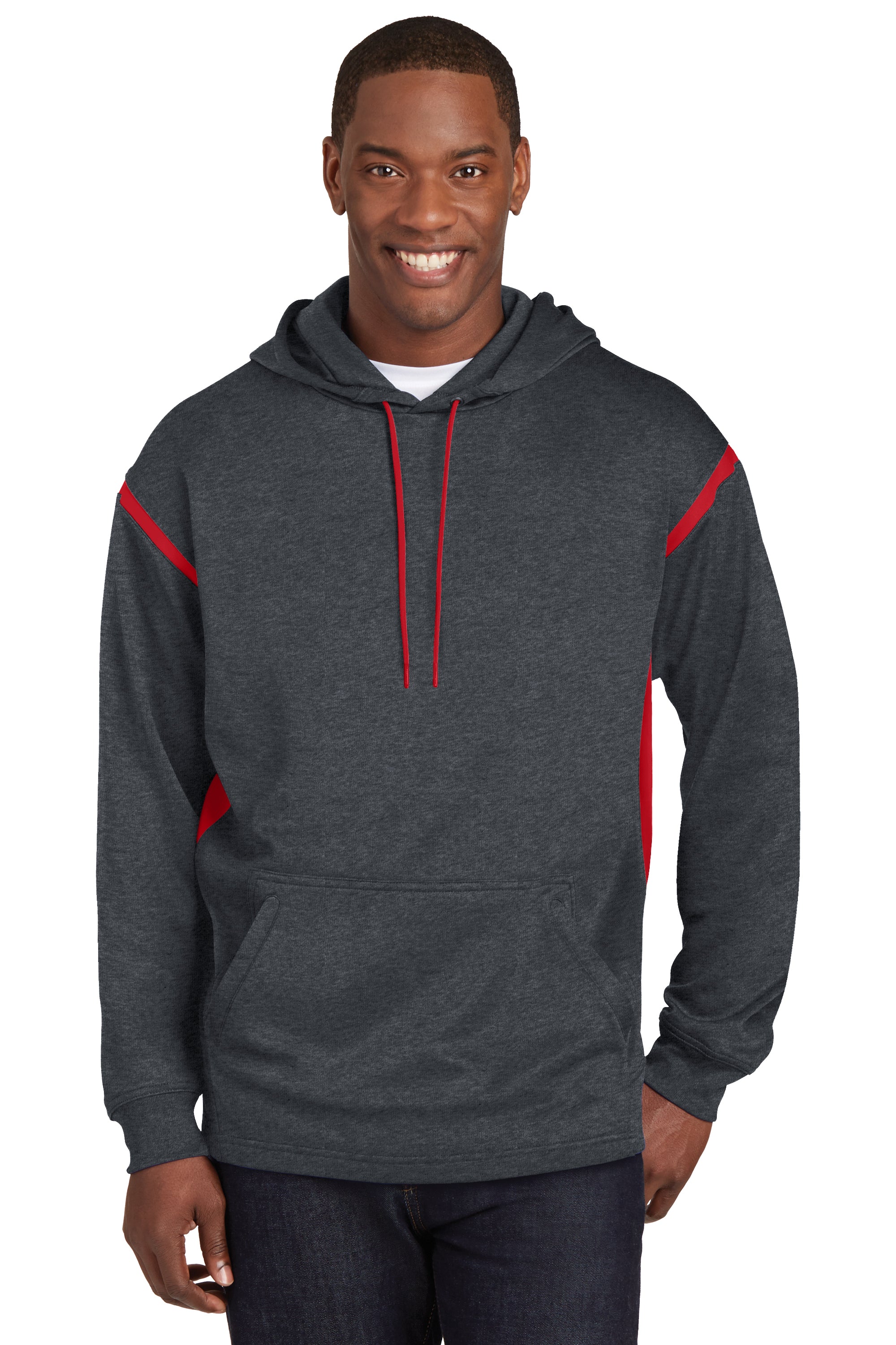 Sport Tek Grey Heather/Black