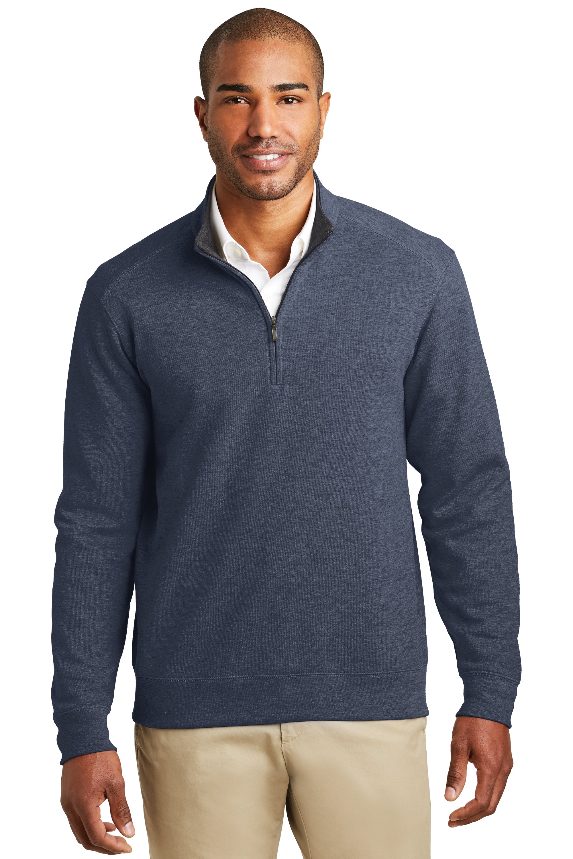 Port Authority Estate Blue Heather/Charcoal Heather