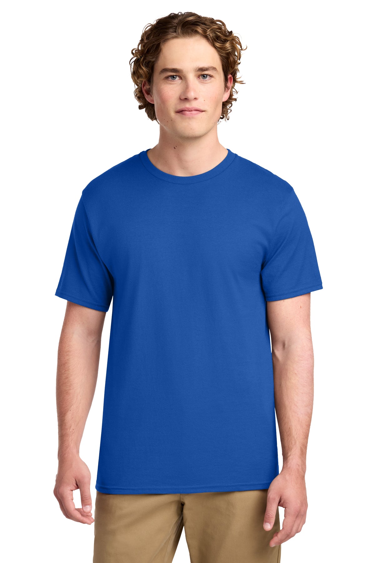 Port & Co PC150 Ring Spun Cotton Tee Shirt Royal Blue