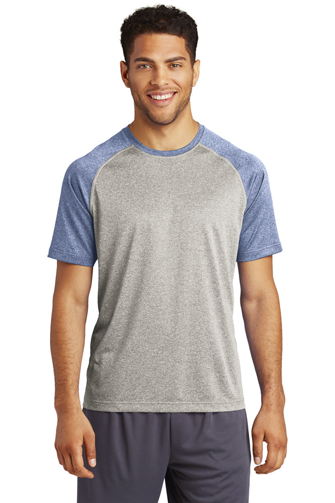 Sport Tek True Royal Heather/Graphite Heather