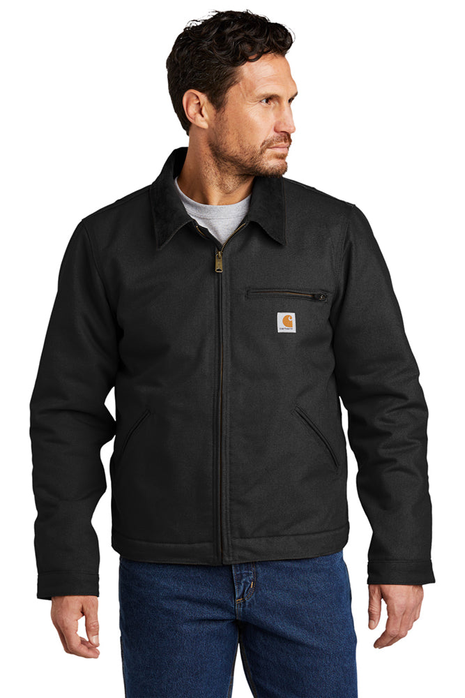 Carhartt Men's Duck Detroit Jacket - CT103828 | Logo Shirts Direct