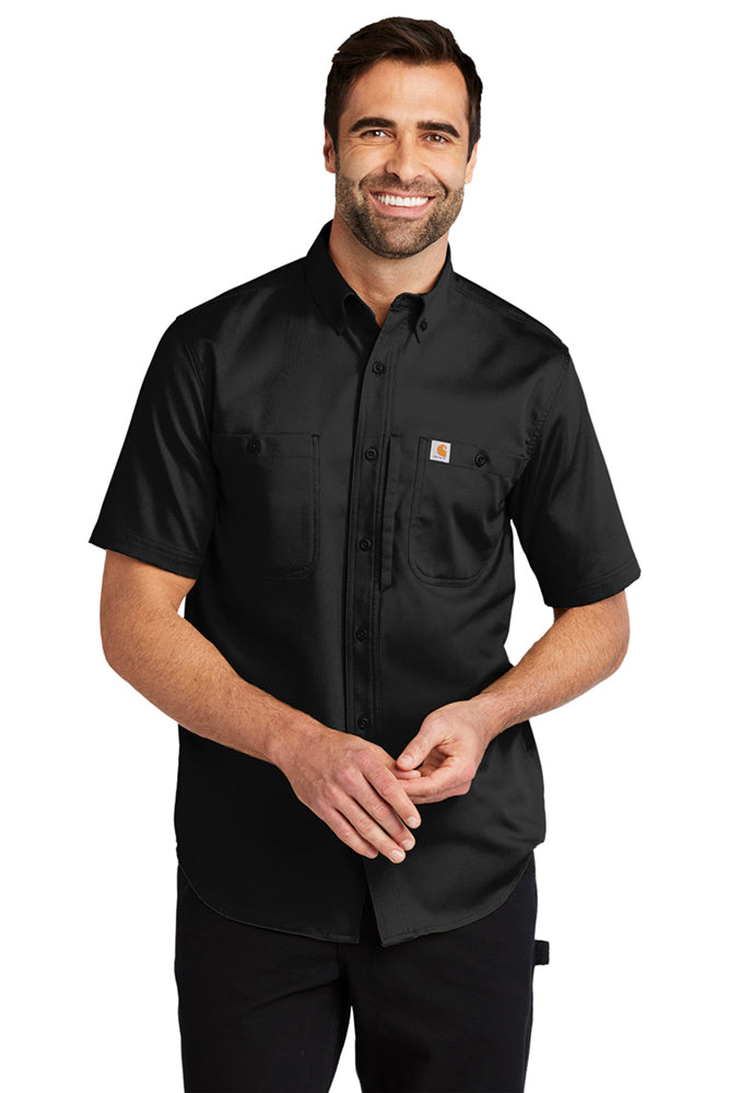 Carhartt Wrinkle-Free Button Down Short Sleeve Shirt