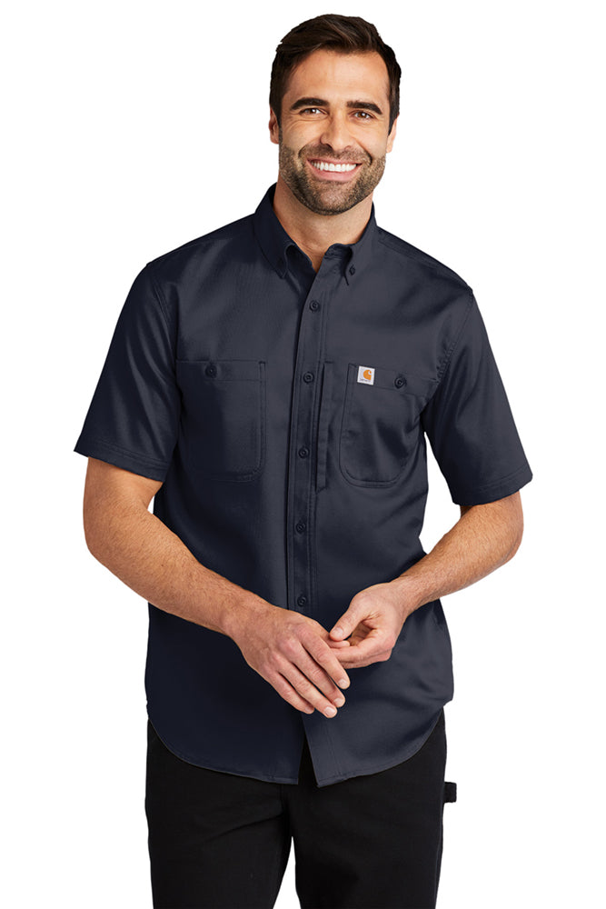 Carhartt Wrinkle-Free Button Down Short Sleeve Shirt