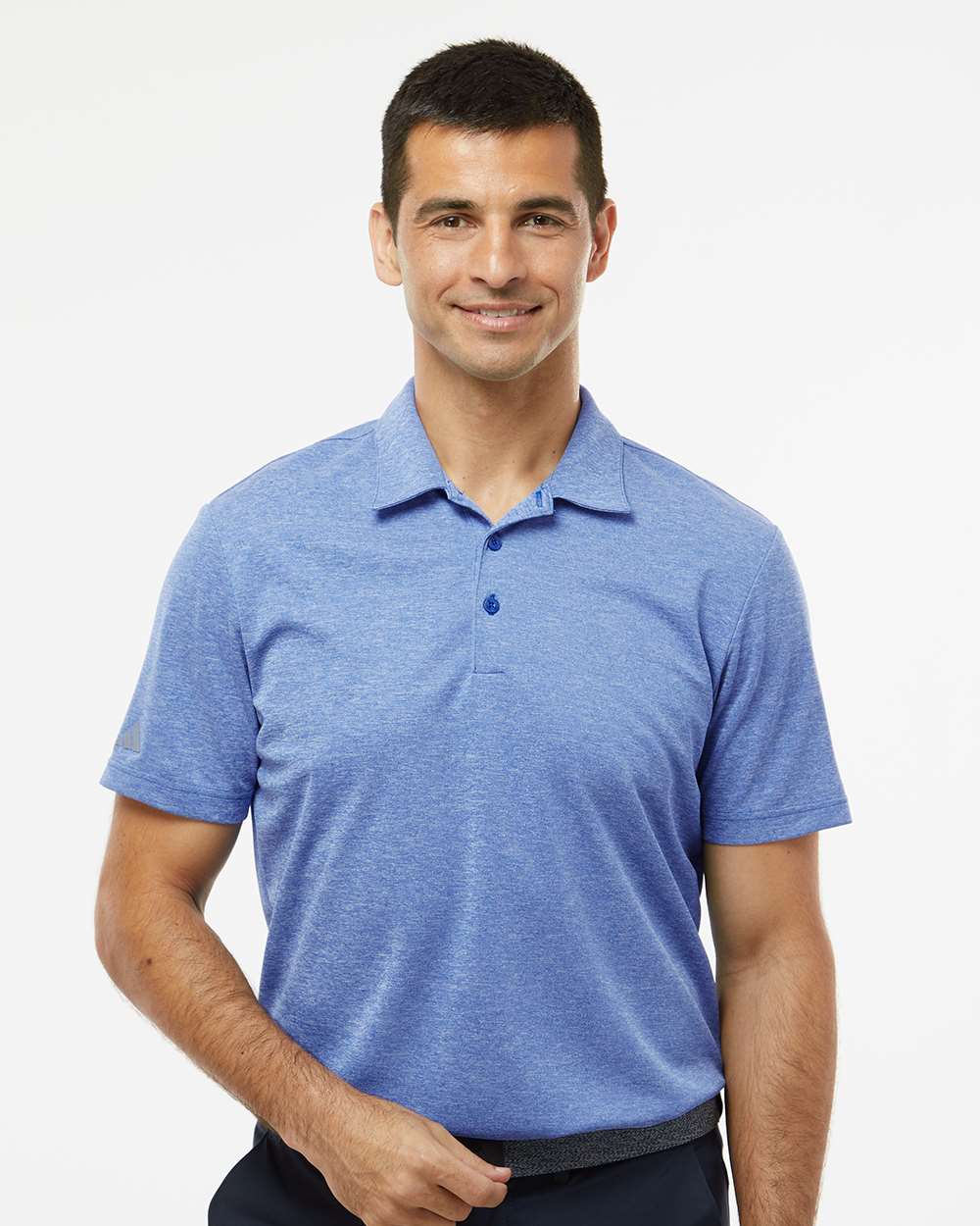 Adidas A240 Men's Golf Heathered Polo | Sustainable Sport Polo