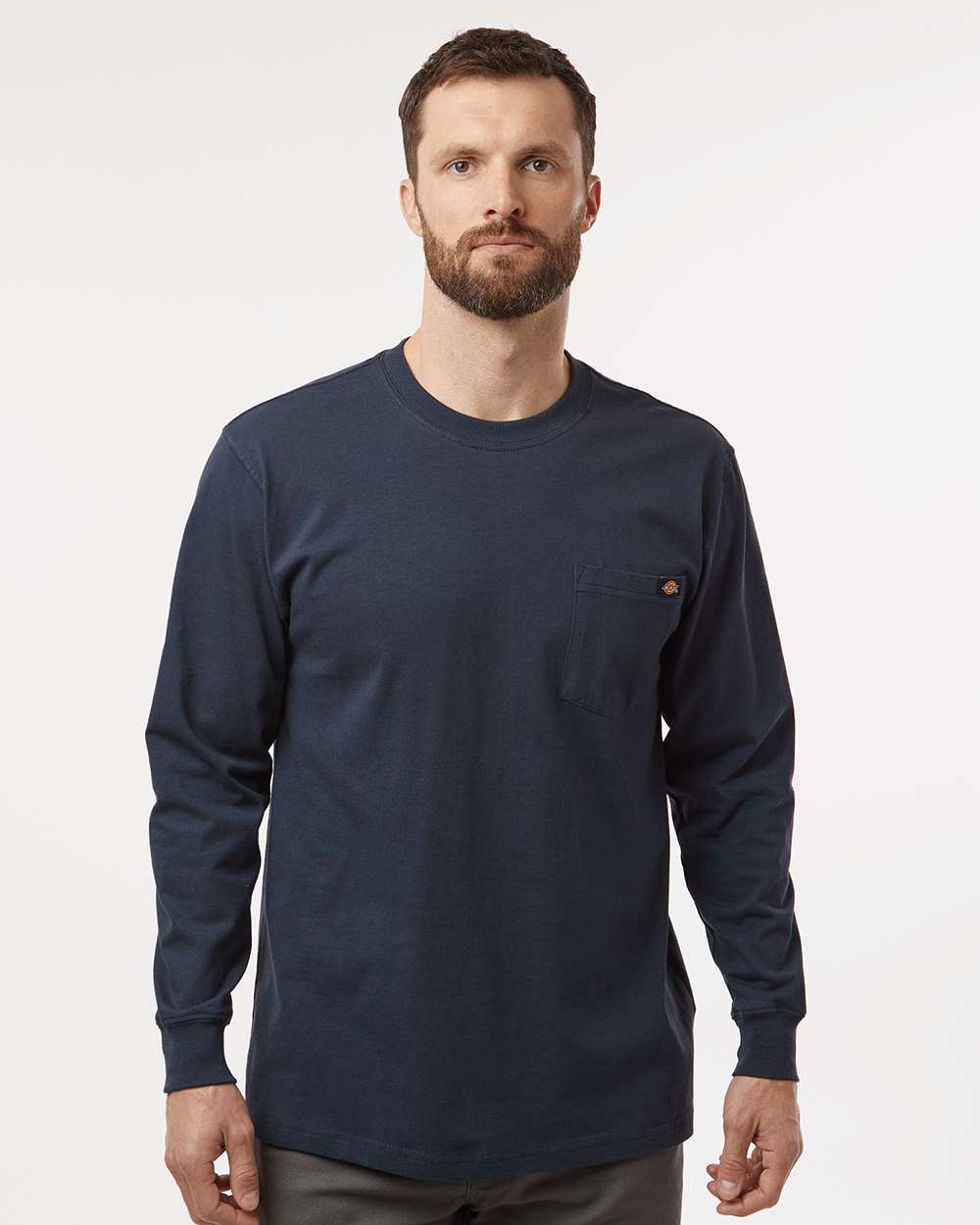 Dickies Men's Traditional Heavyweight Long Sleeve T-Shirt . WL50