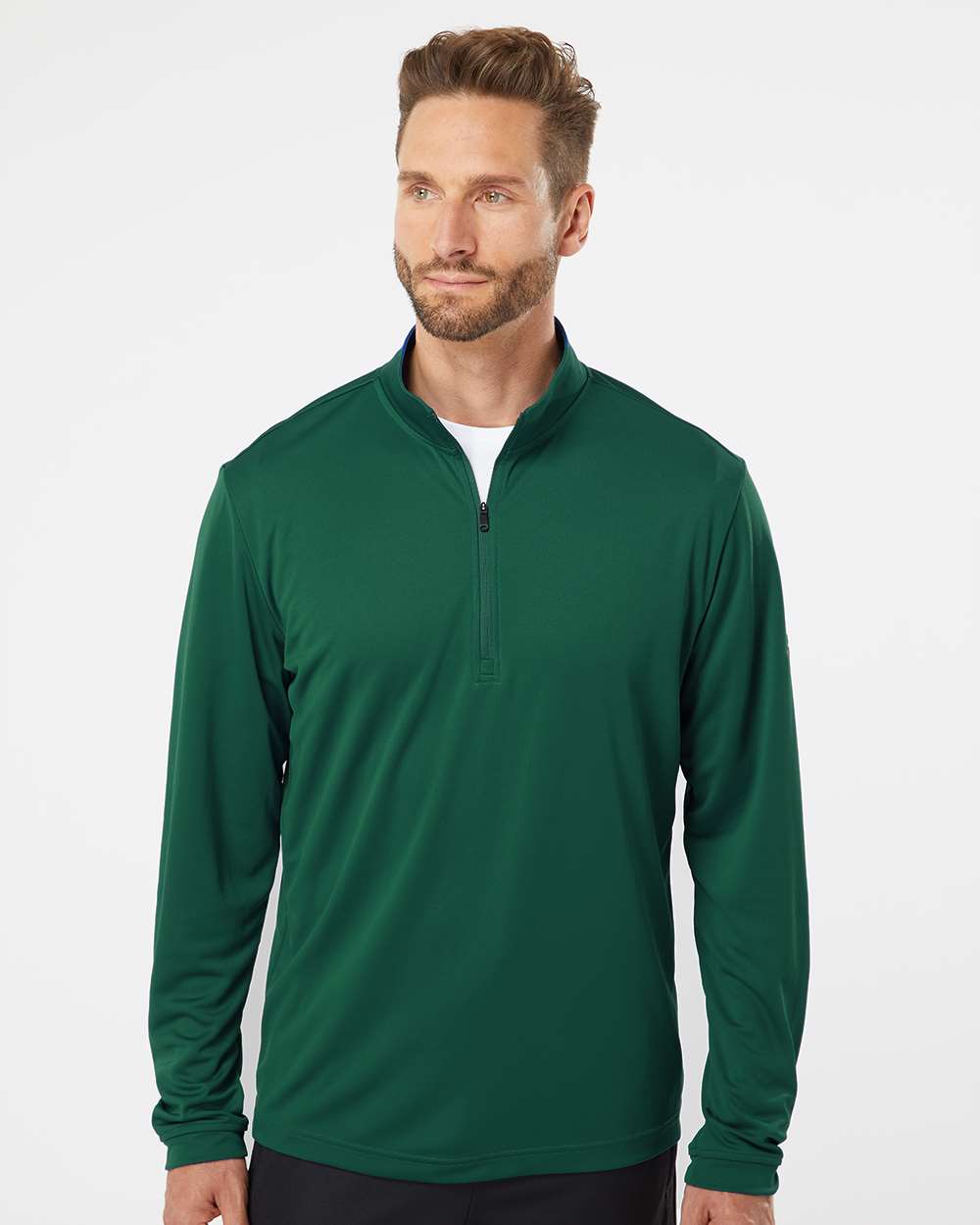 Custom Adidas Lightweight Quarter Zip - A401 | Logo Shirts Direct