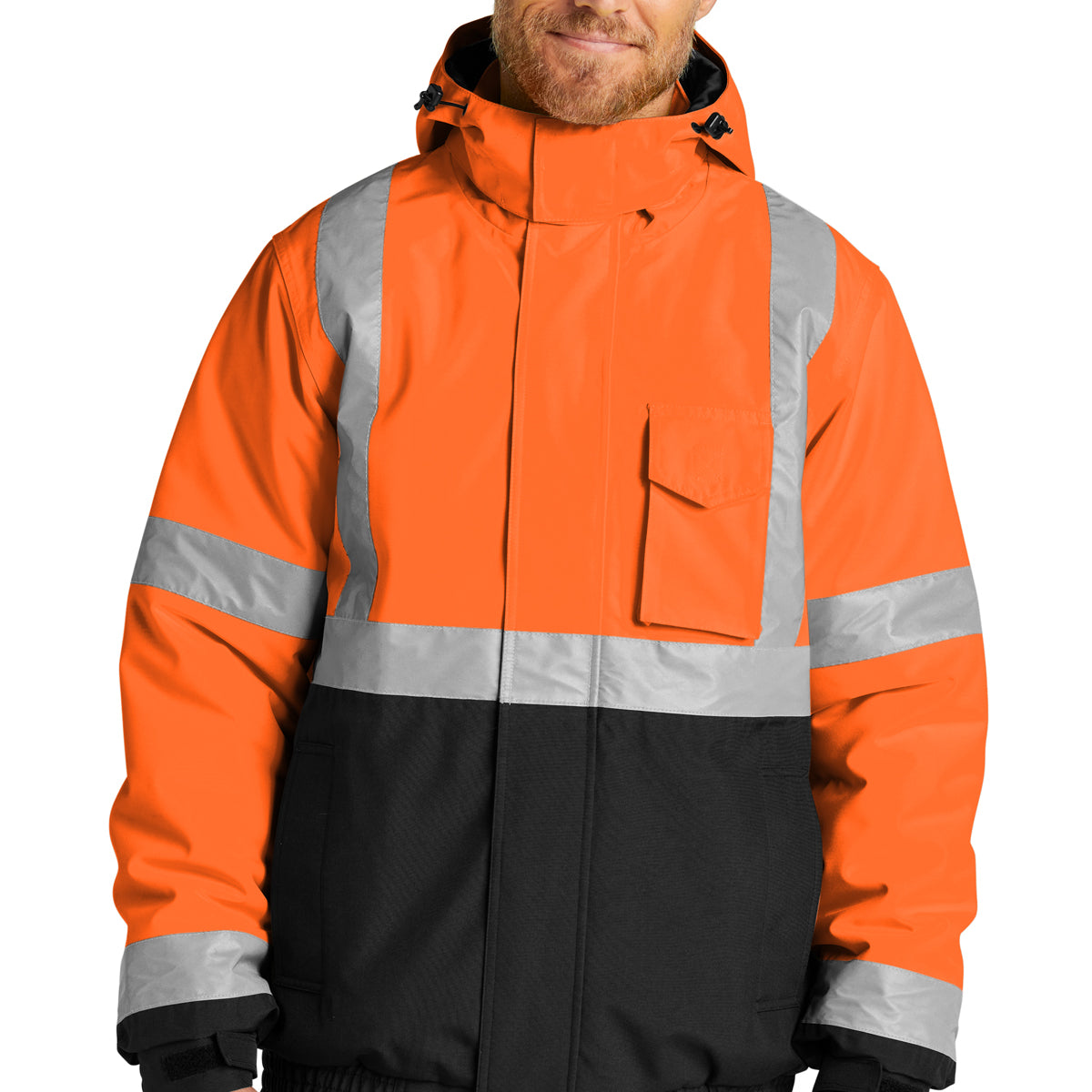 CornerStone ANSI 107 Class 3 Waterproof Safety Jacket. CSJ500