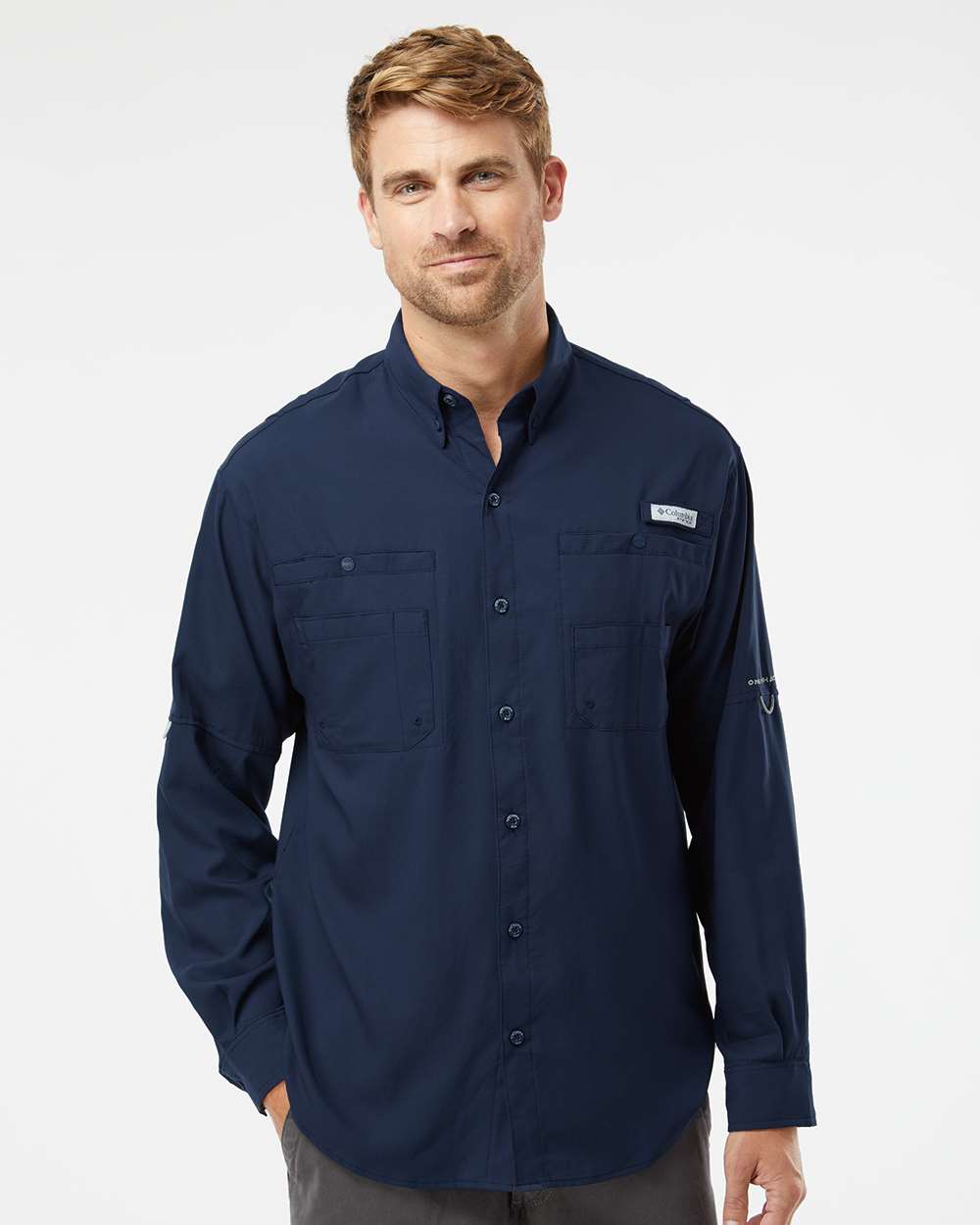 Custom Embroidered Columbia Tamiami II Long Sleeve Shirt 212467