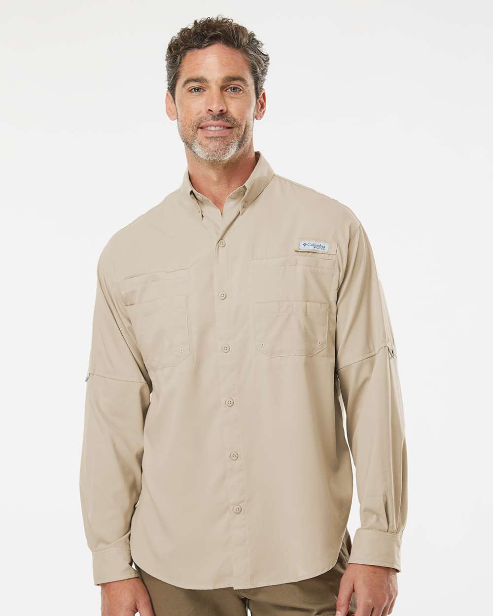 Custom Embroidered Columbia Tamiami II Long Sleeve Shirt 212467