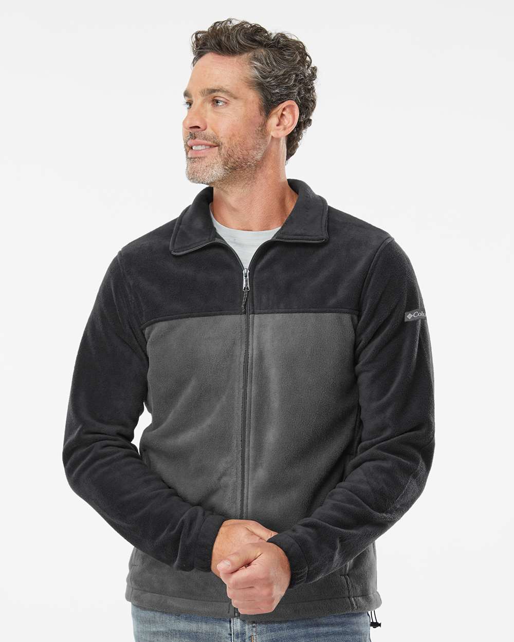 Columbia 212478 Men's Full Zip Fleece Jacket | Logo Shirts Direct