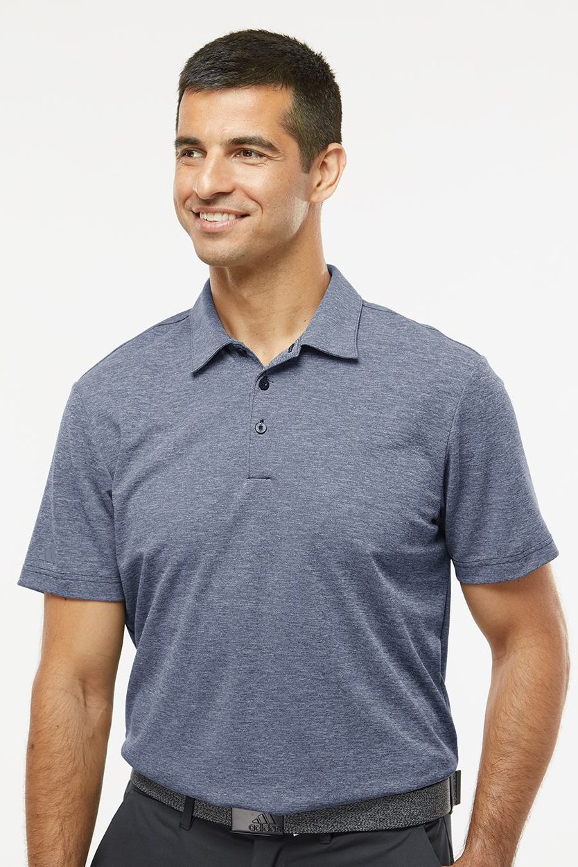 Adidas A240 Men's Golf Heathered Polo | Sustainable Sport Polo