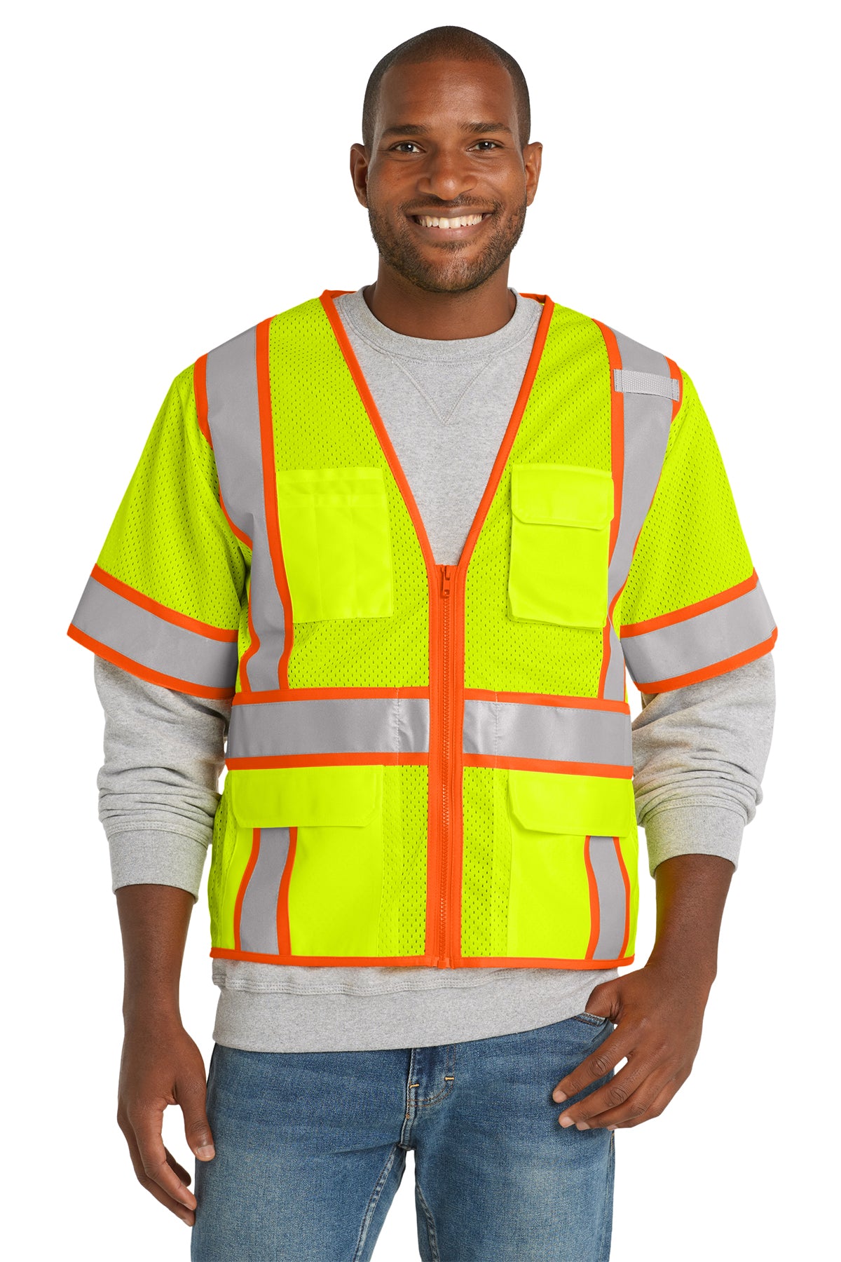 CornerStone - Surveyor Short Sleeve Safety Vest- CSV106