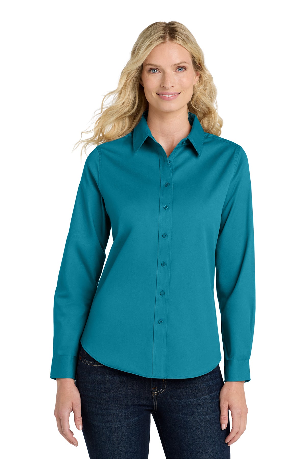 Port Authority L608 Ladies Long Sleeve Easy Care Shirt