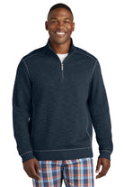 Mens Tommy Bahama® Tobago Bay 1/2-Zip. ST226342TB in color Blue Note.