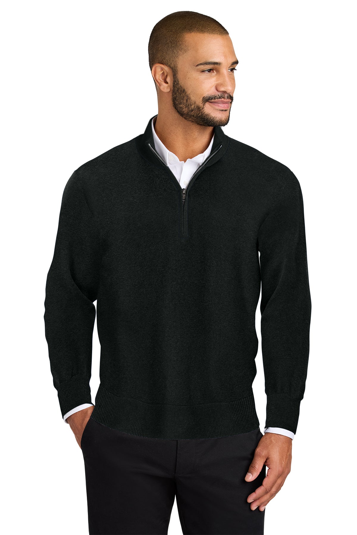Port Authority Medium Heather Grey