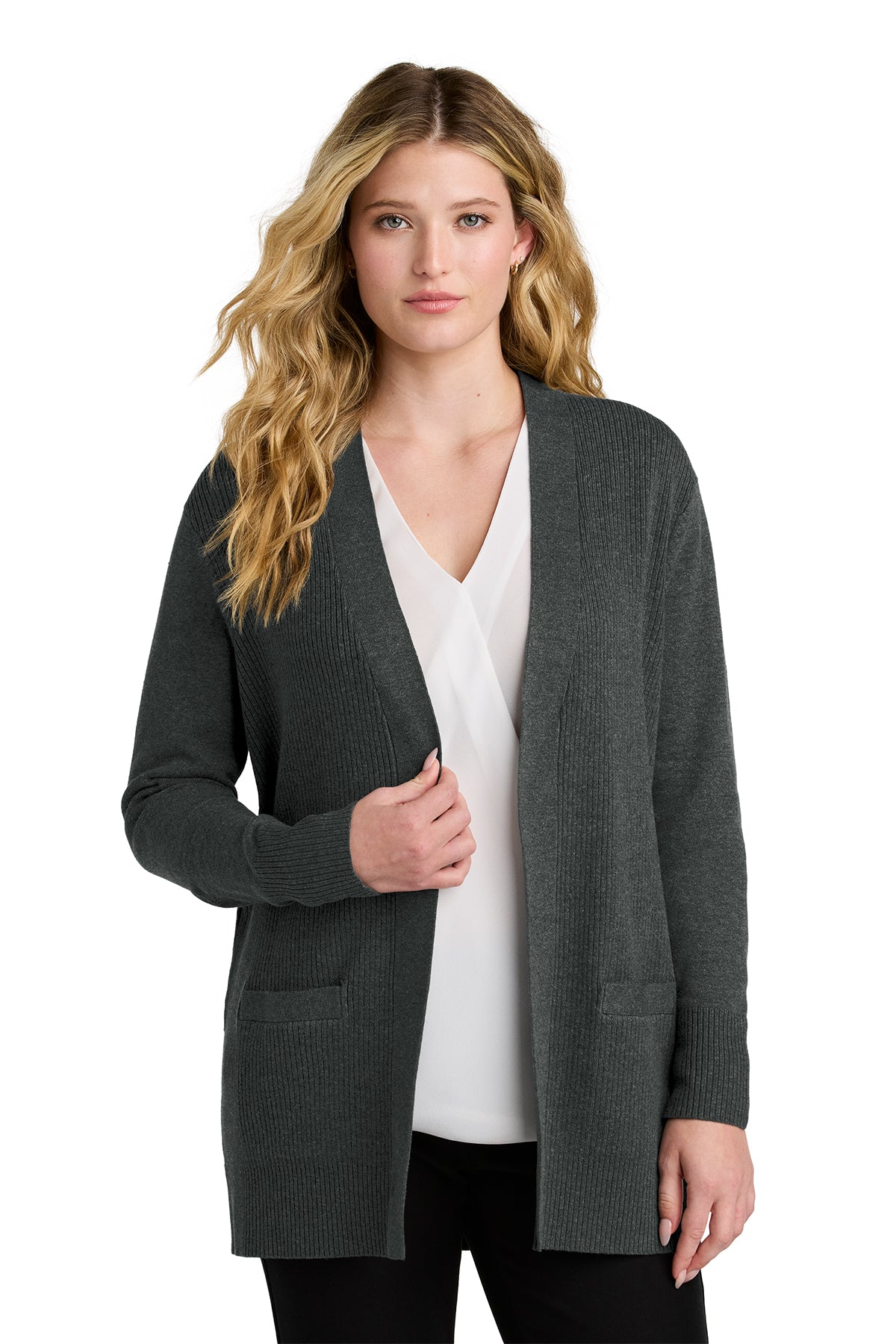 Port Authority LSW2890 Ladies Open Front Cardigan Sweater