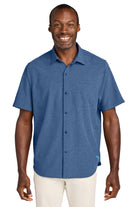 Tommy Bahama® Sandy Point Short Sleeve Shirt.ST326815TB in Classic Blue color.