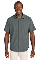 Tommy Bahama® Sandy Point Short Sleeve Shirt.ST326815TB in Coal color.