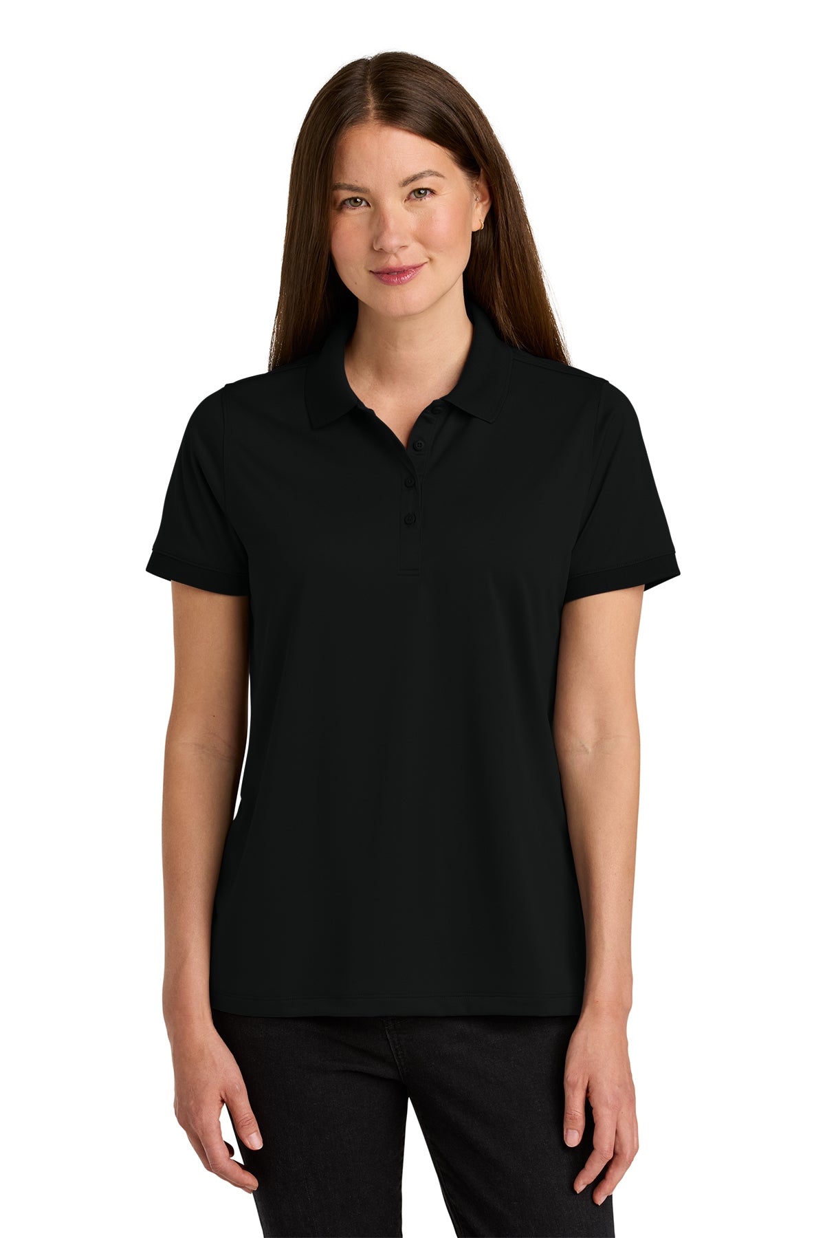 Cornerstone Women's Workwear Pro Polo CS451 in Black