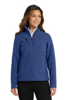 
Port Authority® Women's Welded Soft Shell Jacket. L324 in color Estate Blue