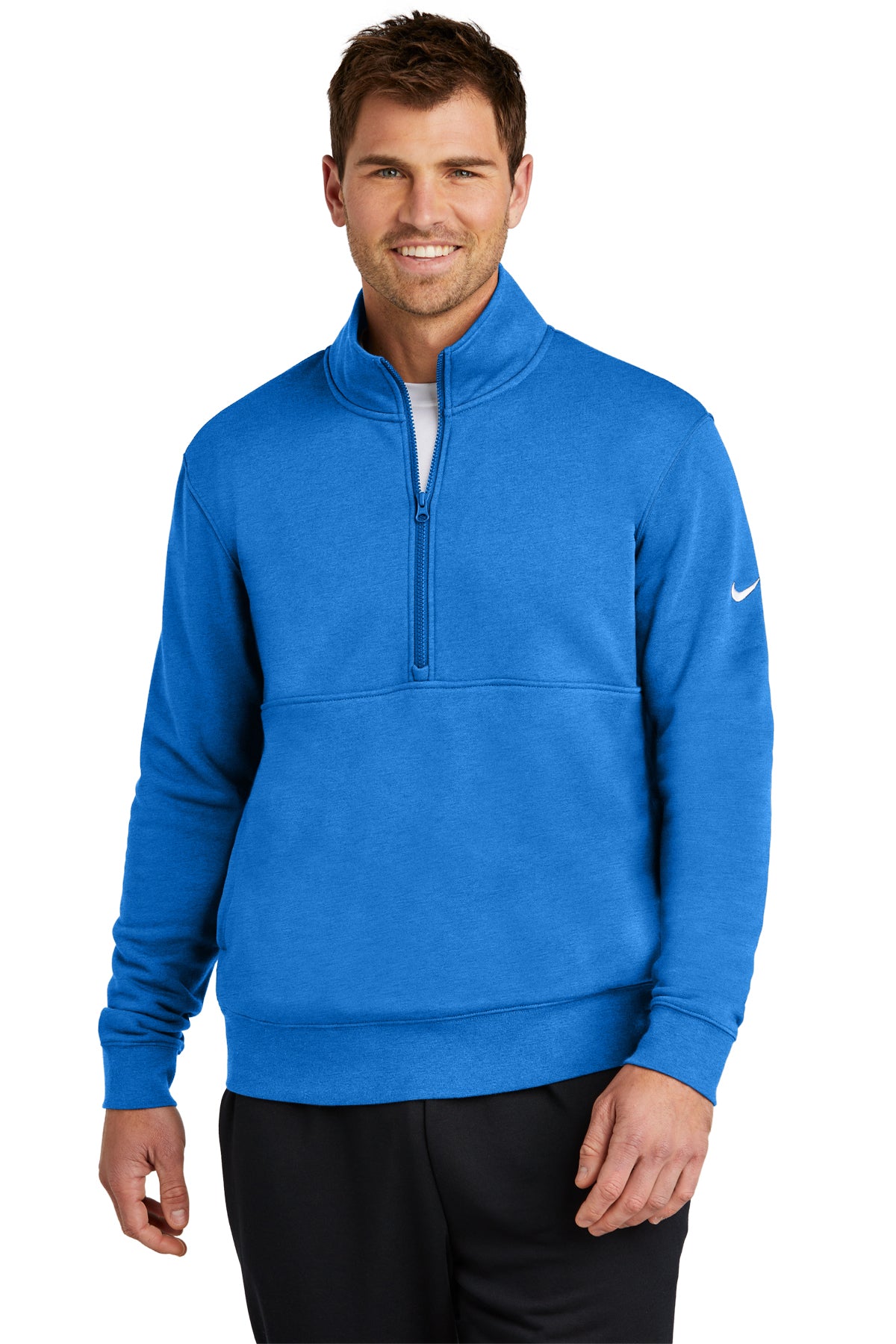 Nike Club Fleece 1/2-Zip. NKDX6718