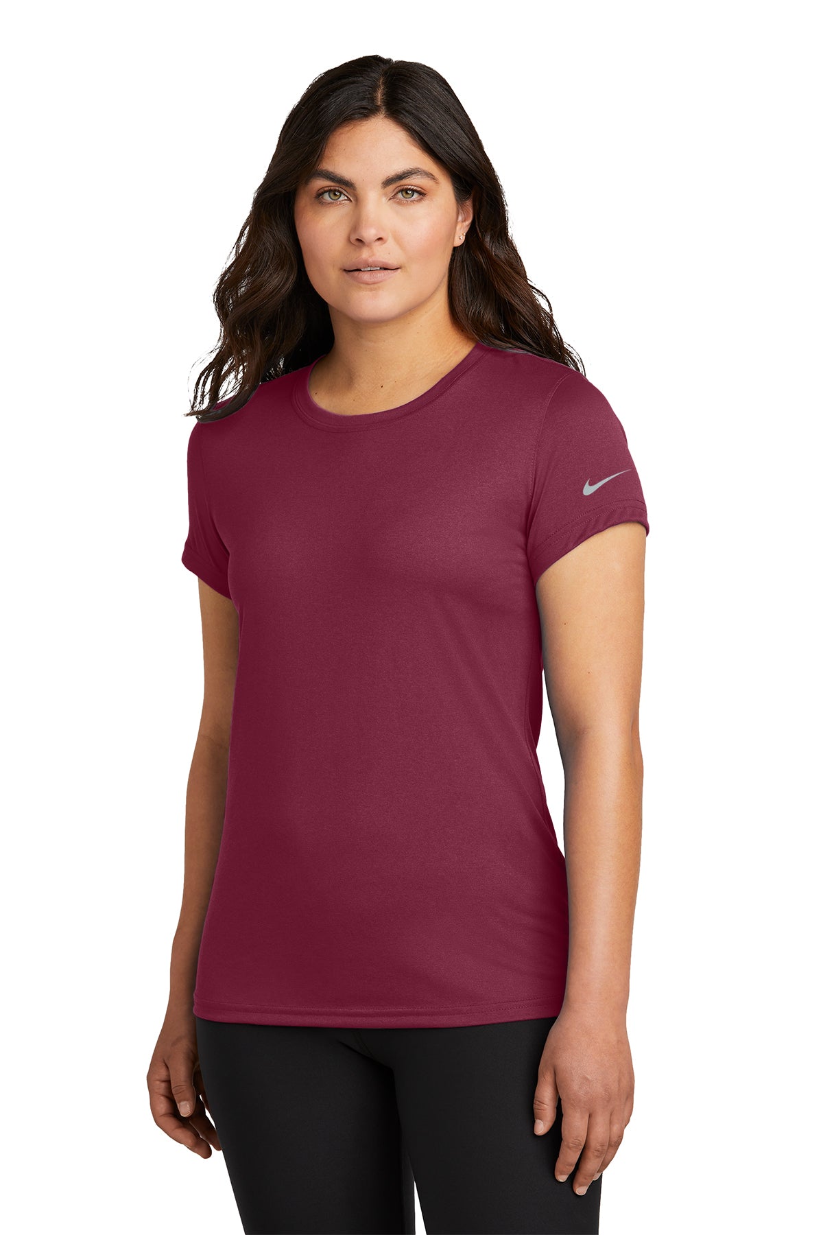 Nike Ladies Swoosh Sleeve rLegend Tee.NKDX8734.