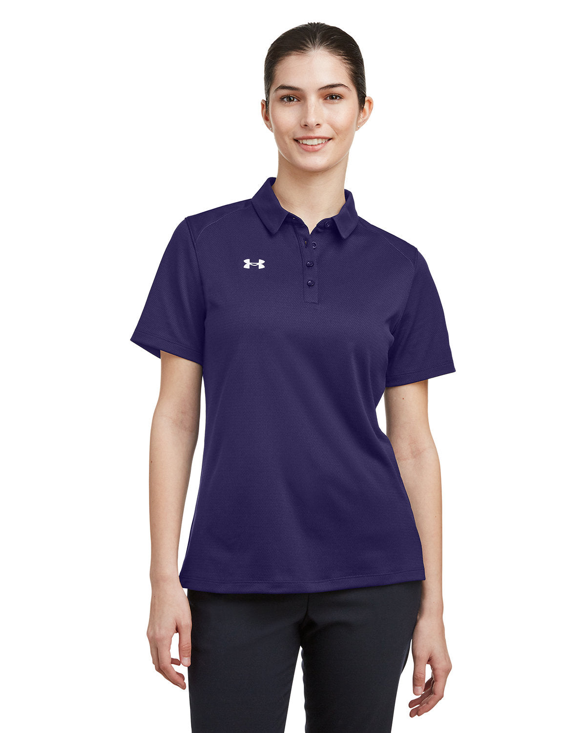 Under Armour 1370431 Ladies Textured Tech Polo