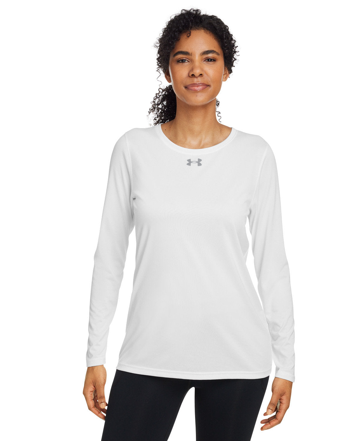 Under Armour Ladies Team Tech Long-Sleeve T-Shirt. 1376852
