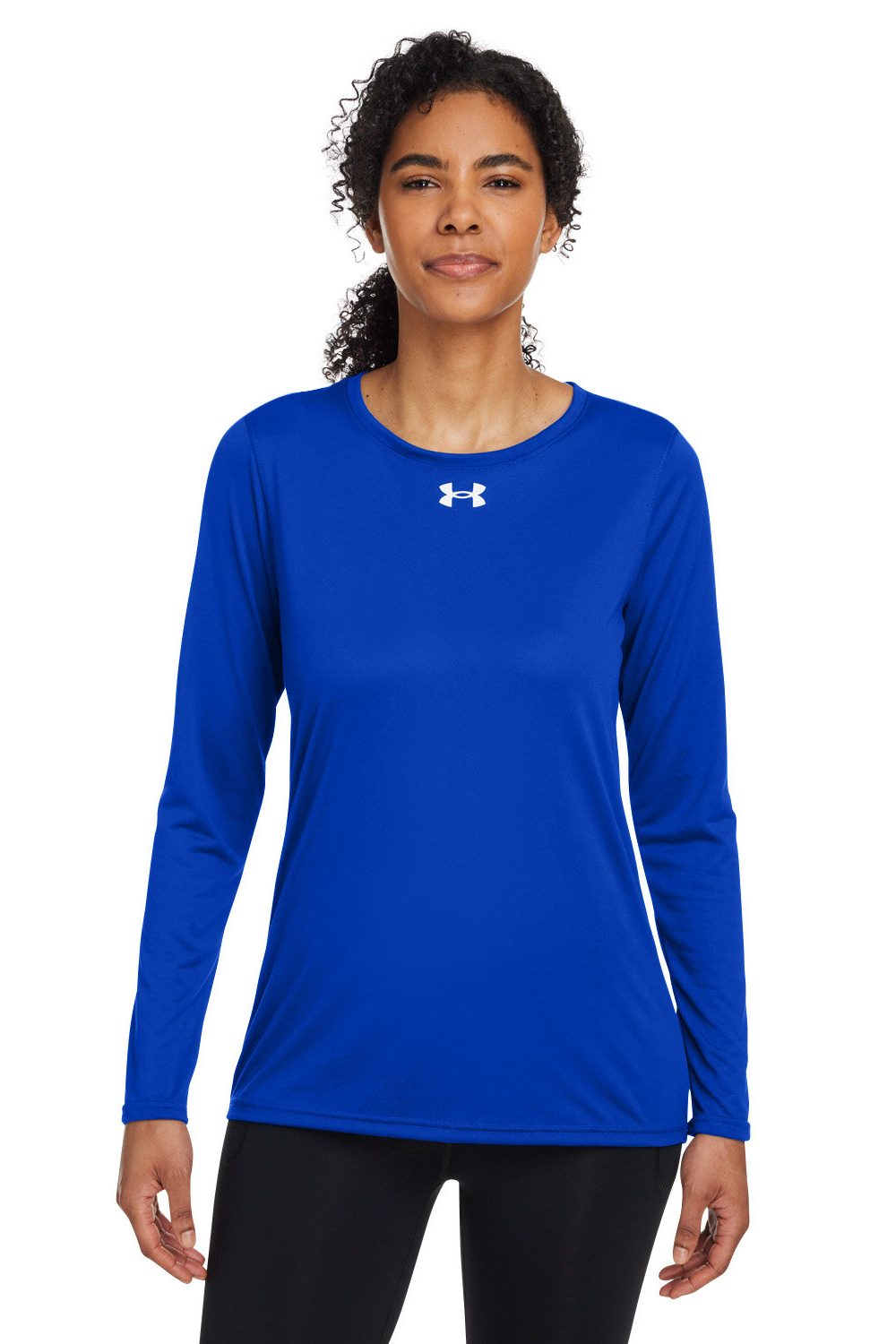 Under Armour Ladies Team Tech Long-Sleeve T-Shirt. 1376852