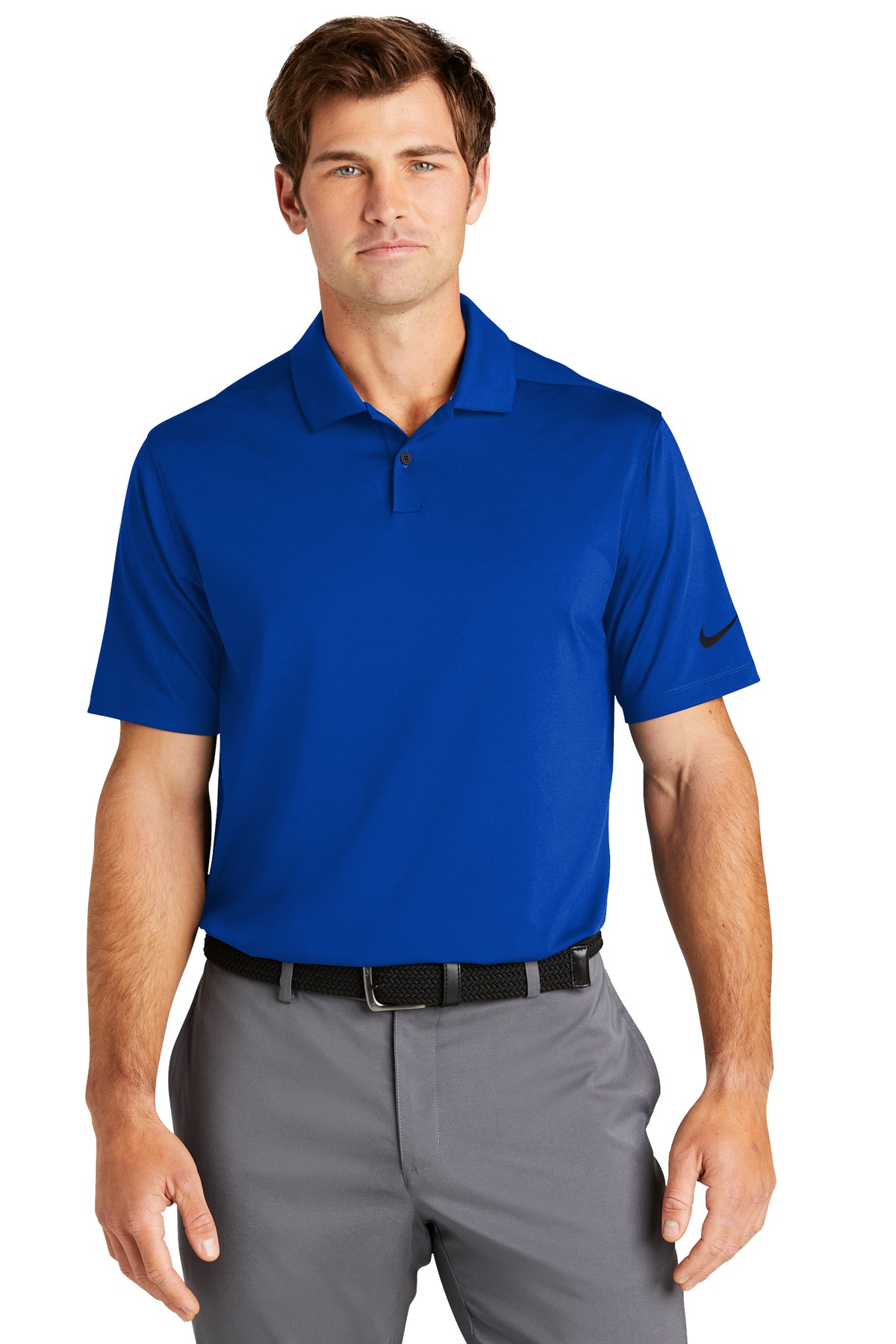 NIKEGOLF紺色プルオーバー Nike Dri-FIT Vapor Polo. NKDC2108 | Logo Shirts Direct