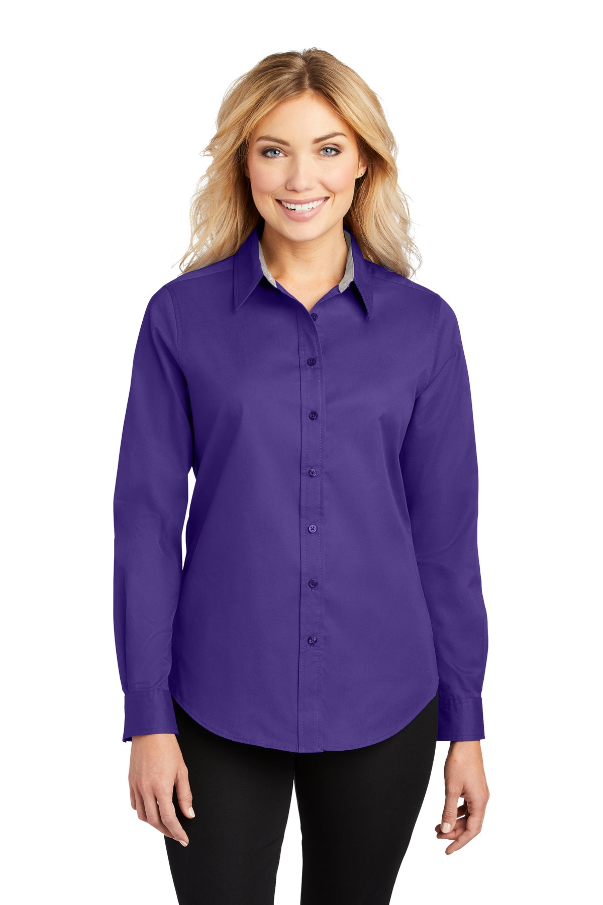 Port Authority L608 Ladies Long Sleeve Easy Care Shirt