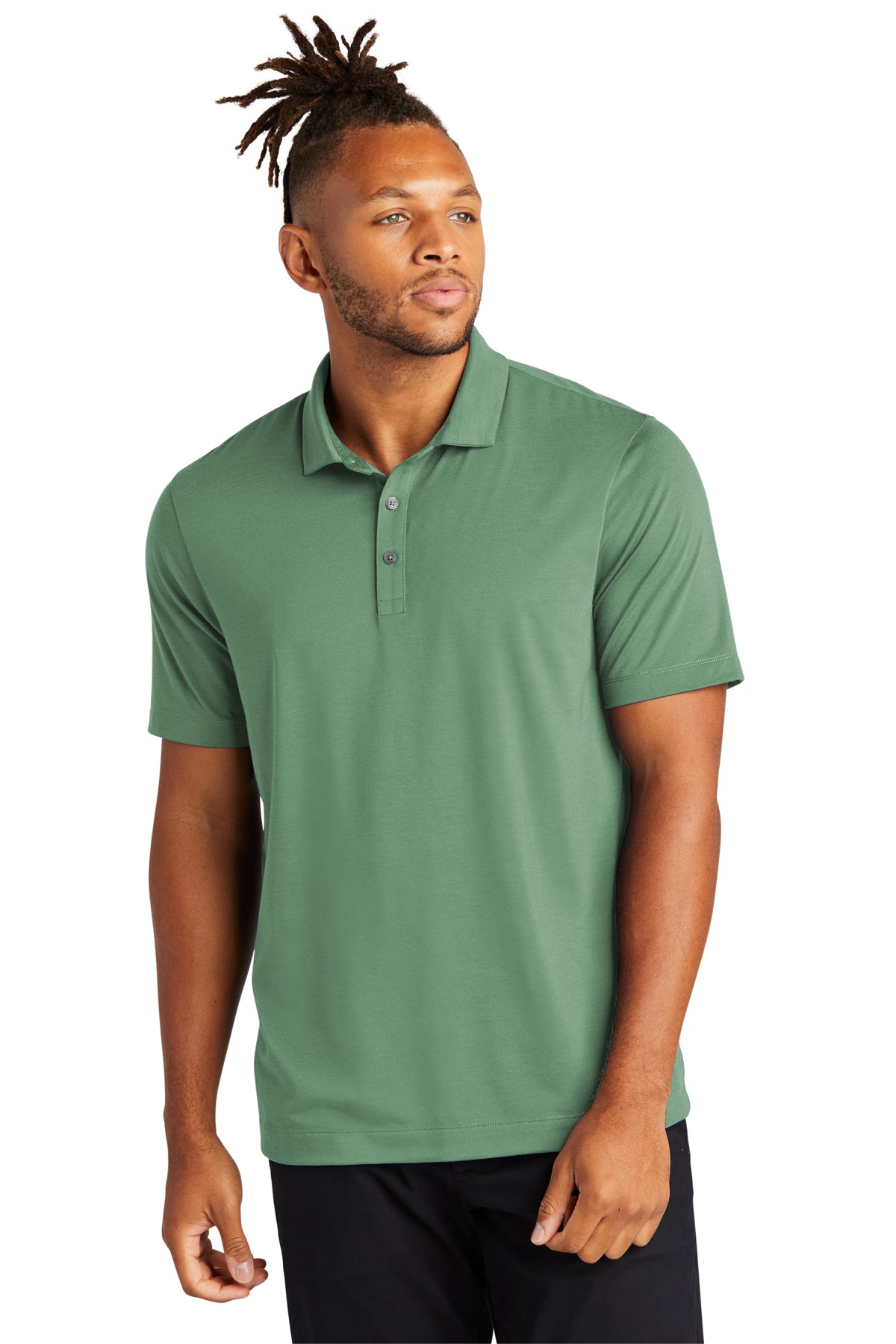 Mercer+Mettle Men's Stretch Jersey Polo. MM1014.