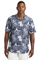 Men's Tommy Bahama® Coconut Point Playa Flora Short Sleeve Shirt ST325929TB in Blue Note 
