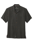 Men's Tommy Bahama® Tropic Isles Short Sleeve Shirt. ST325384TB in Black color. 