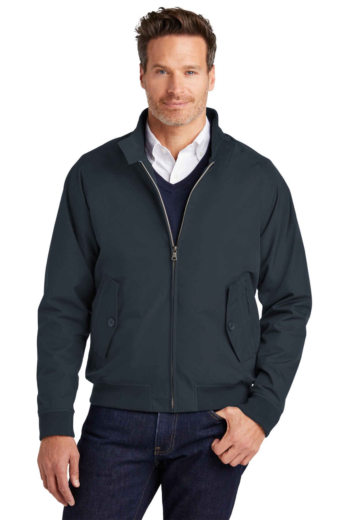 Brooks Brothers Bomber Jacket- Logo Shirt Direct – Logo