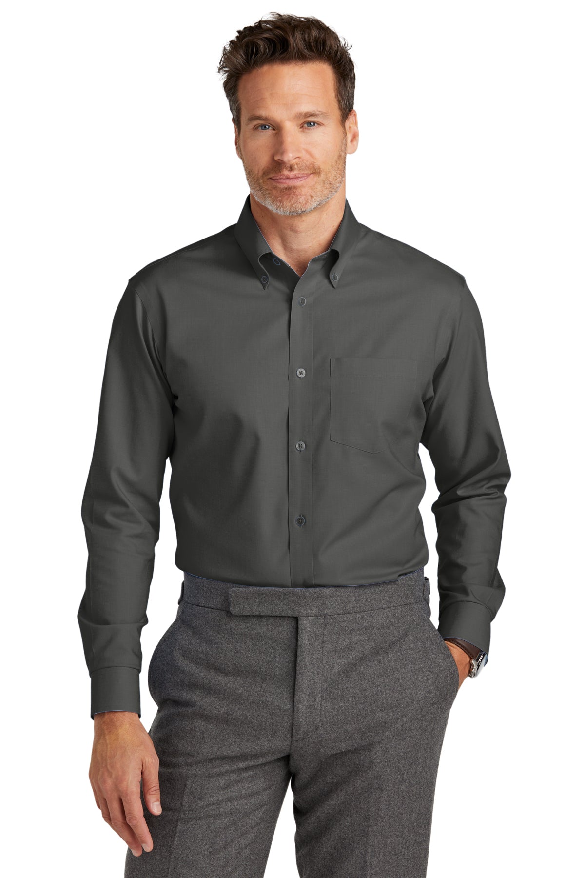 び*け様 BROOKS BROTHERS / England officer s Brooks Brothers® Casual Oxford Cloth Shirt – Employee Gear