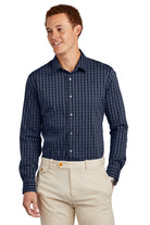 Navy Blazer/White Grid Check