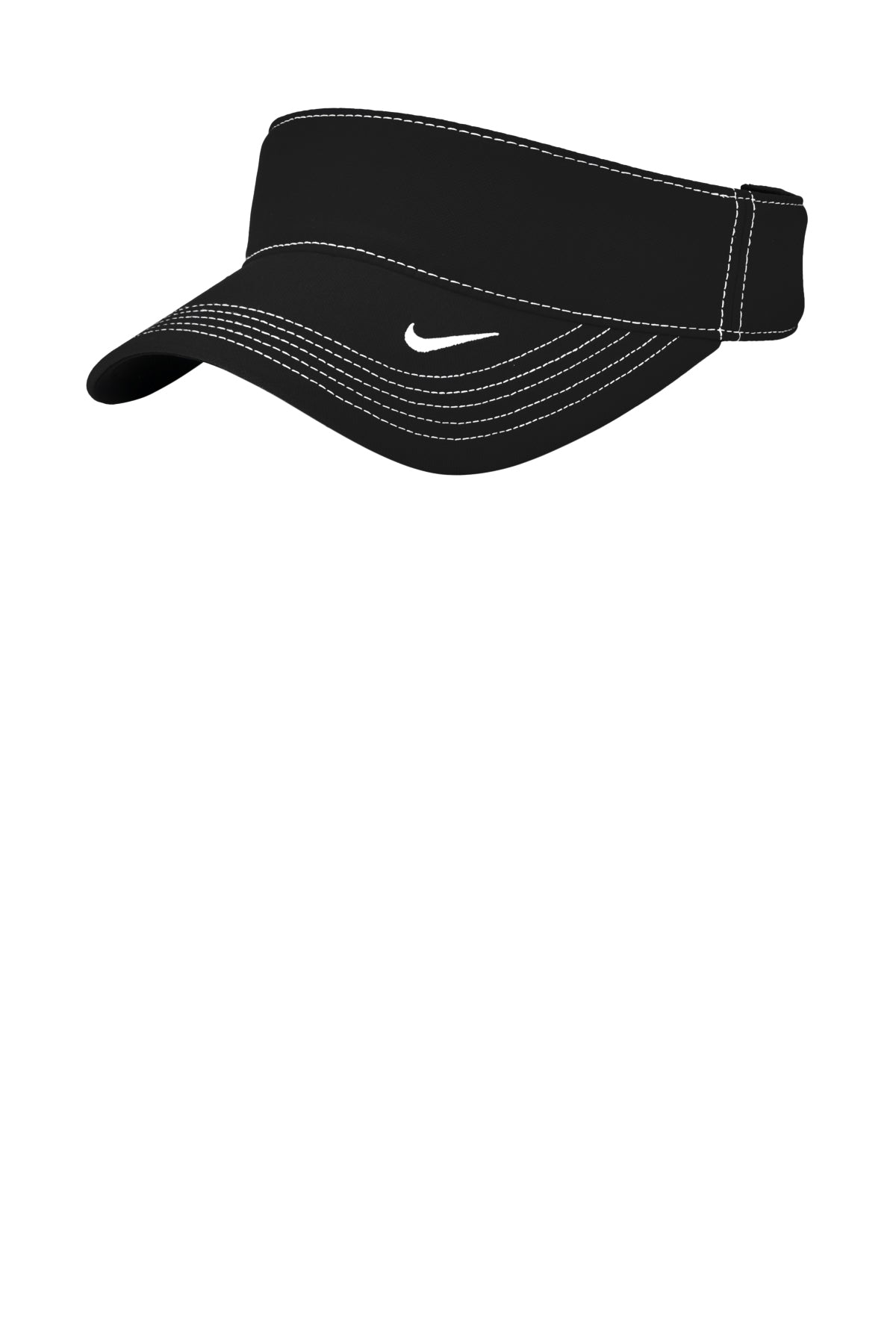 black nike golf visor