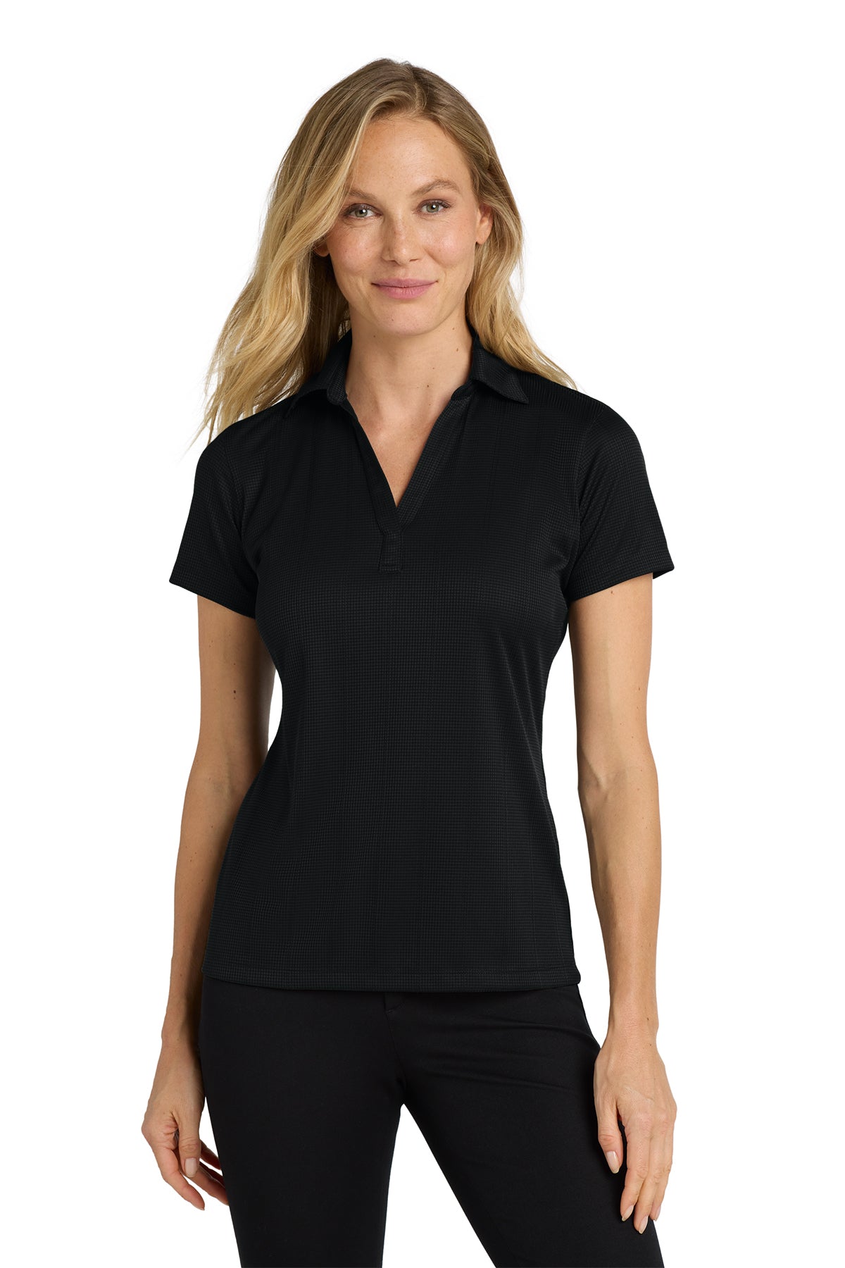 Port Authority Women's Performance Fine Jacquard Polo. L528.