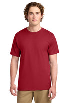 Port & Co PC150 Ring Spun Cotton Tee Shirt Red