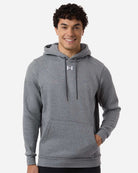 Under Armour Fleece Hooded Sweatshirt in Pitch Grey Medium Heather