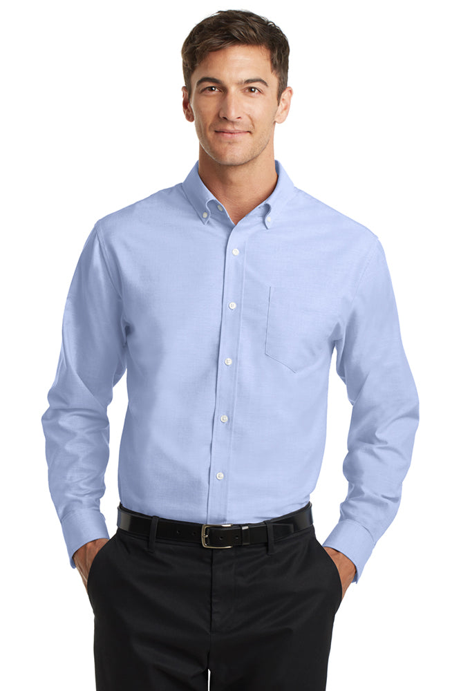 Port Authority Men's SuperPro Oxford Shirt. S658.